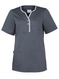 Damen Schlupfkasack Dunkelgrau